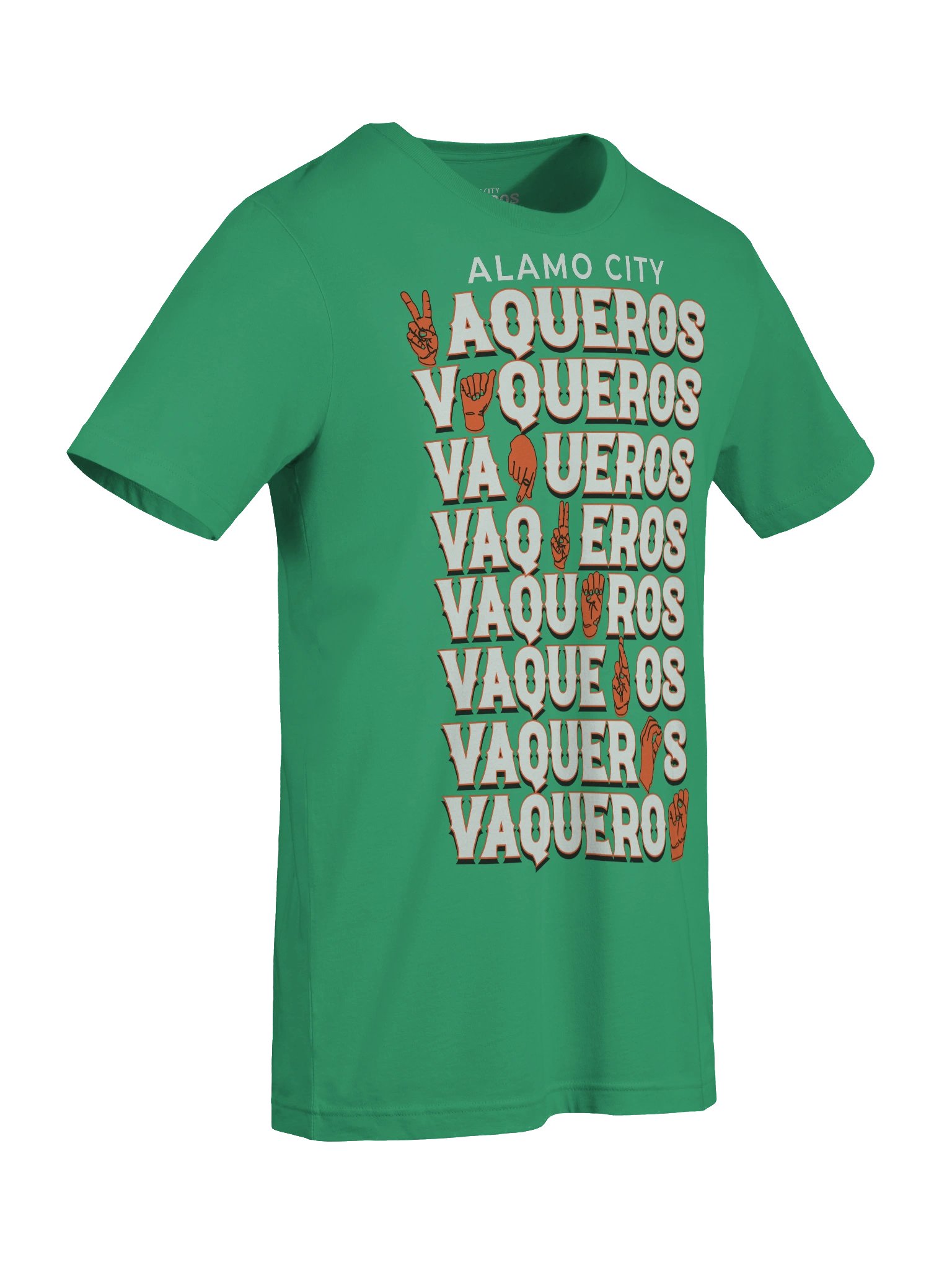 Alamo City Vaqueros Teal ASL Shirt product image (5)