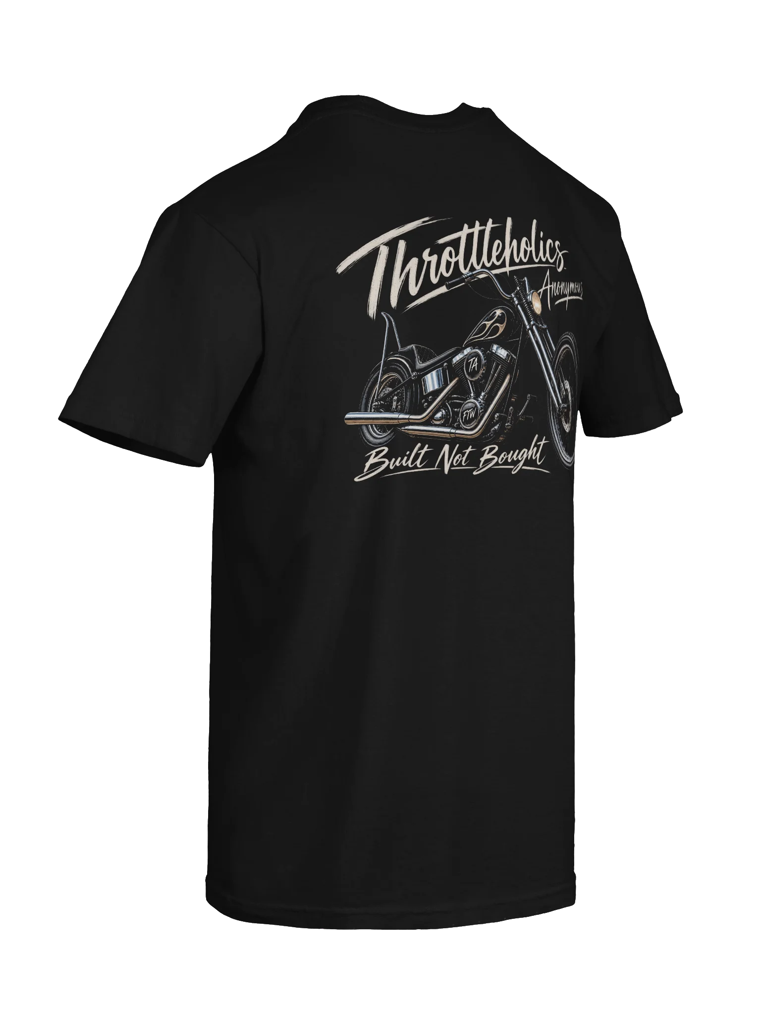 Built Not Bought – Old School Chopper Tee product image (8)