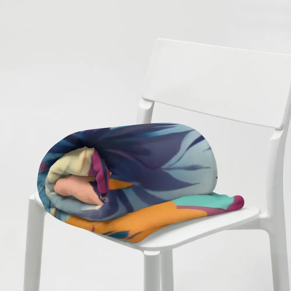 Watercolor 3D Eagle Throw Blanket product image (9)