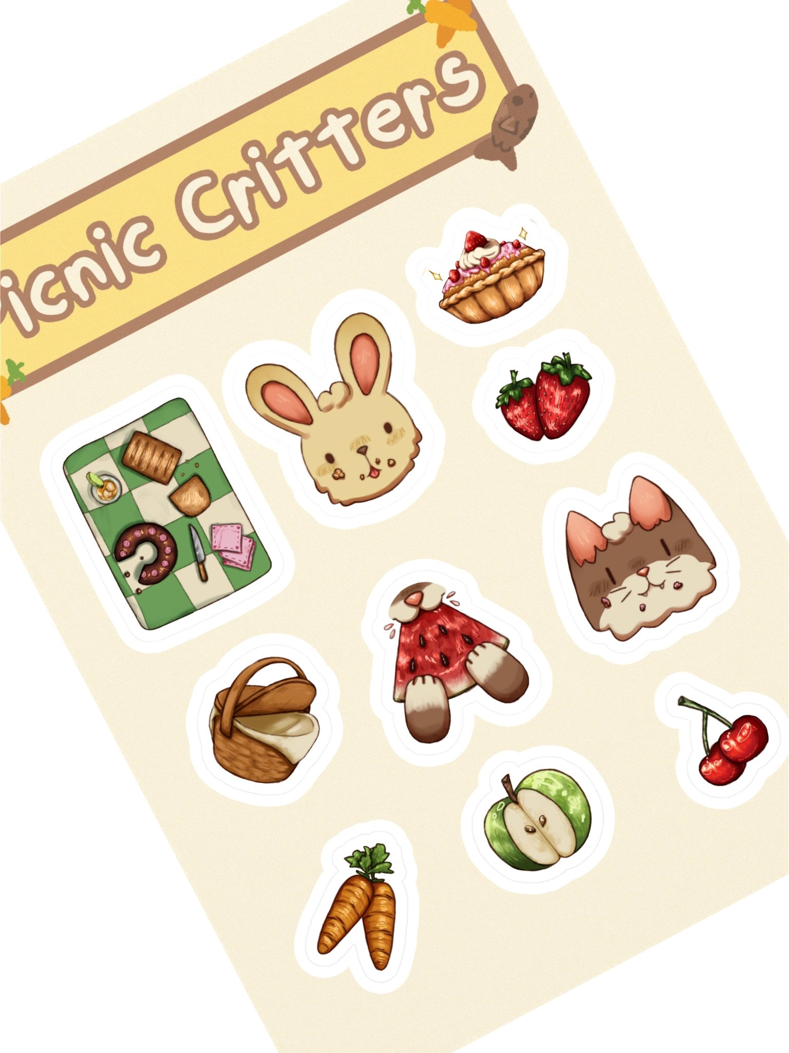 Picnic Critters Sticker Sheet product image (1)