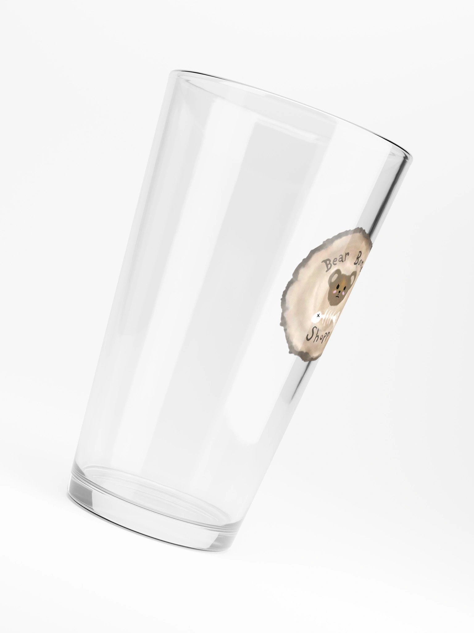 Bear Bones Shopp - Pint Glass product image (6)
