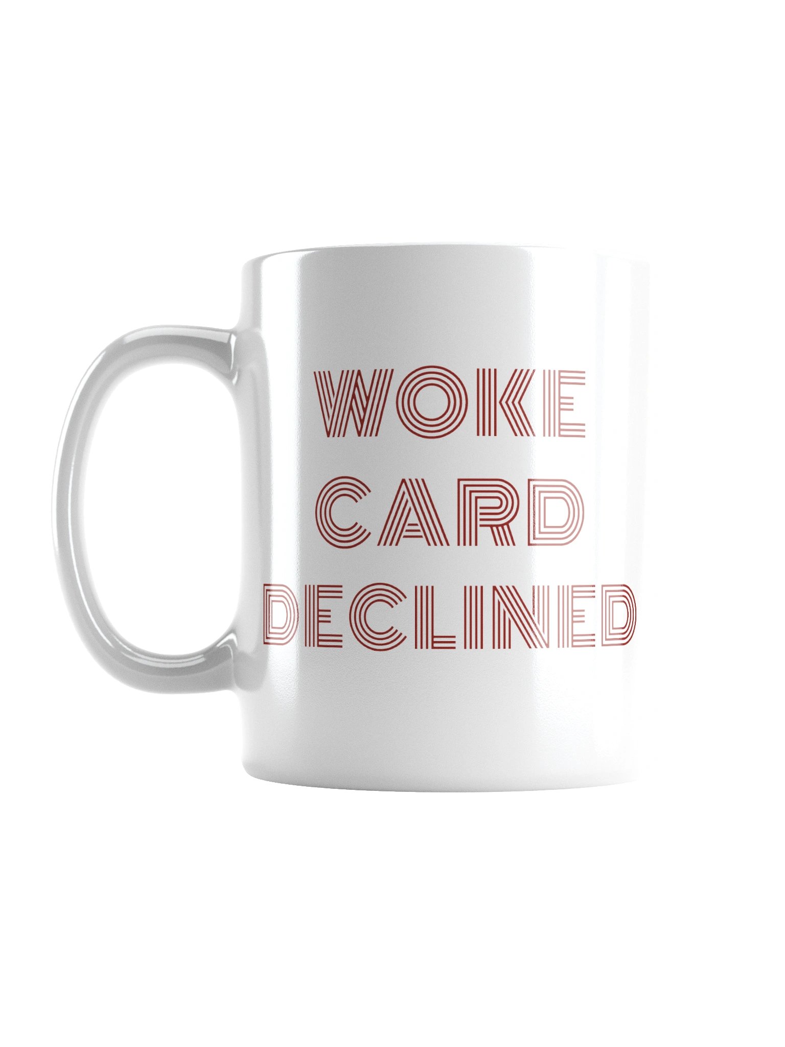 WOKE Card Declined Mug product image (1)
