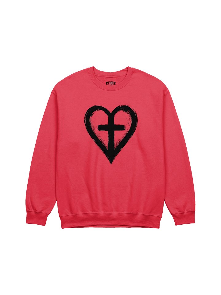 Faith Heart Sweatshirt product image (1)