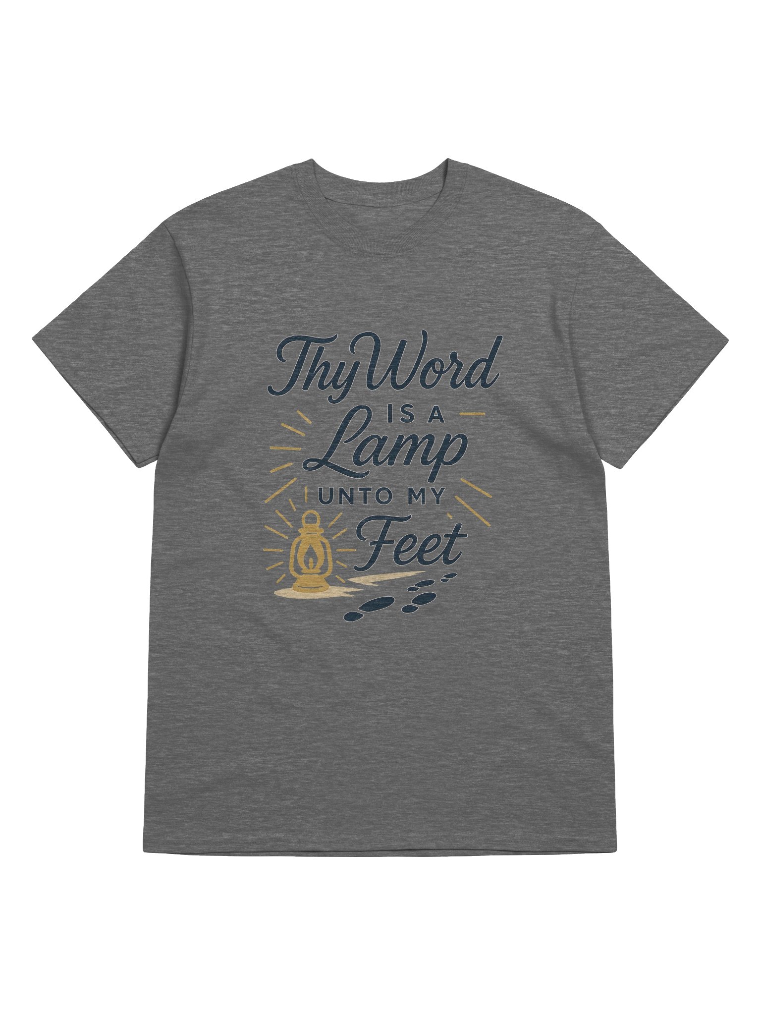 Thy Word Is a Lamp Unto My Feet - Scripture T-Shirt product image (51)