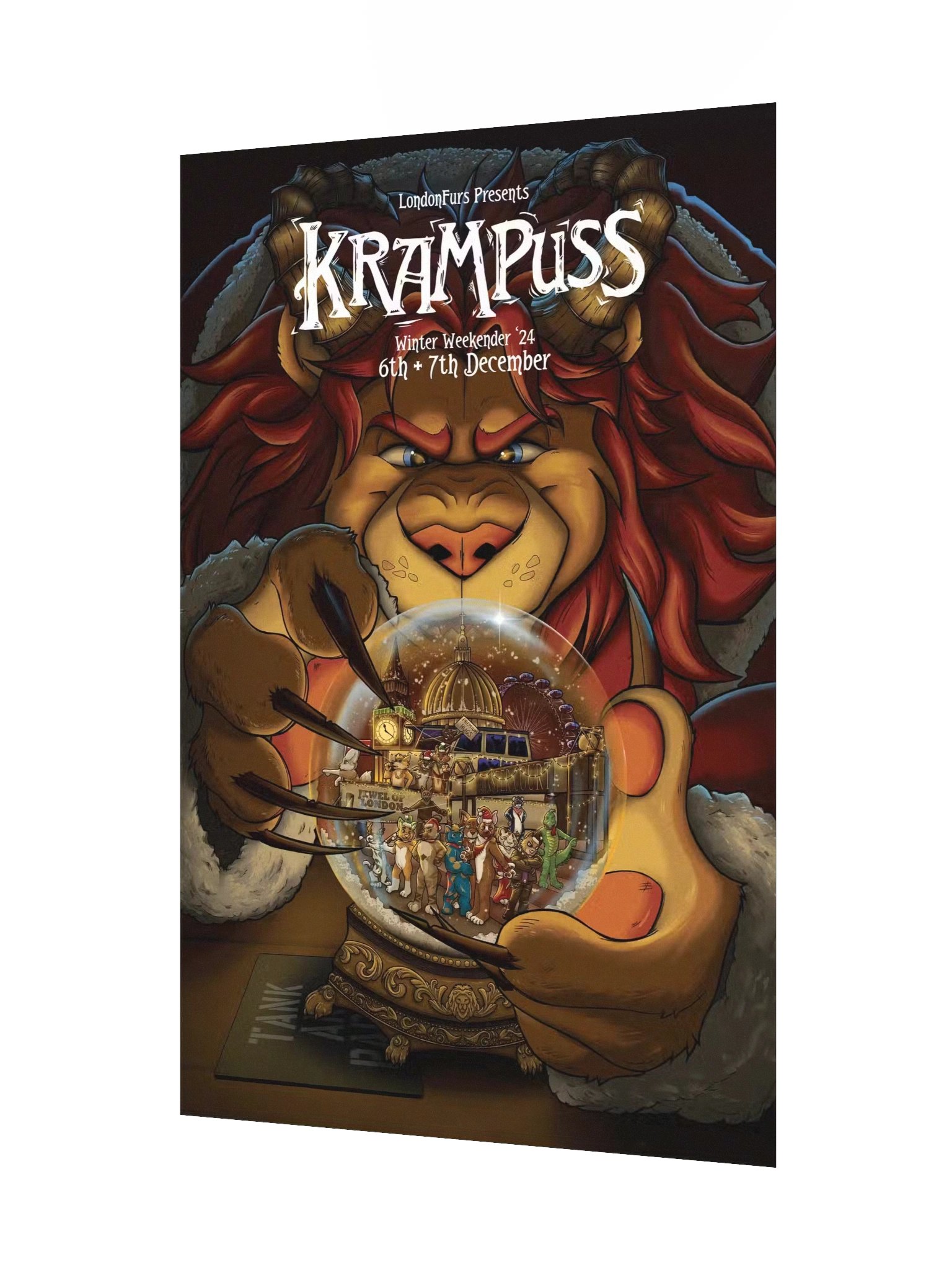 LondonFurs Winter Weekender '24 - Krampuss Tav - Poster product image (3)