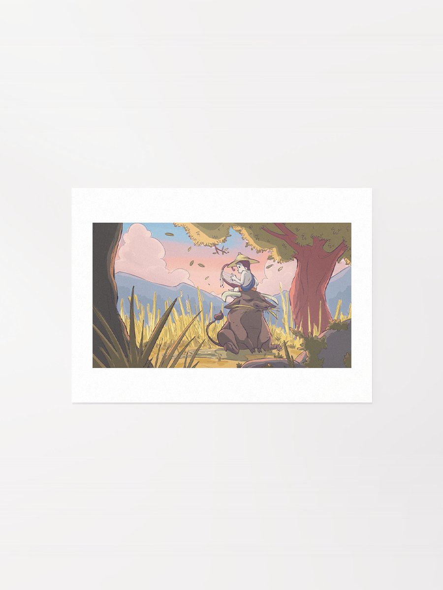 Serenading a Buffalo | Matte Paper Poster product image (1)