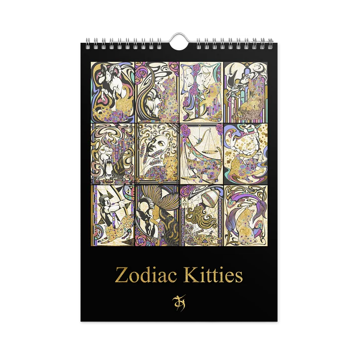 Zodiac Kitties "Calendar" - No Dates product image (1)