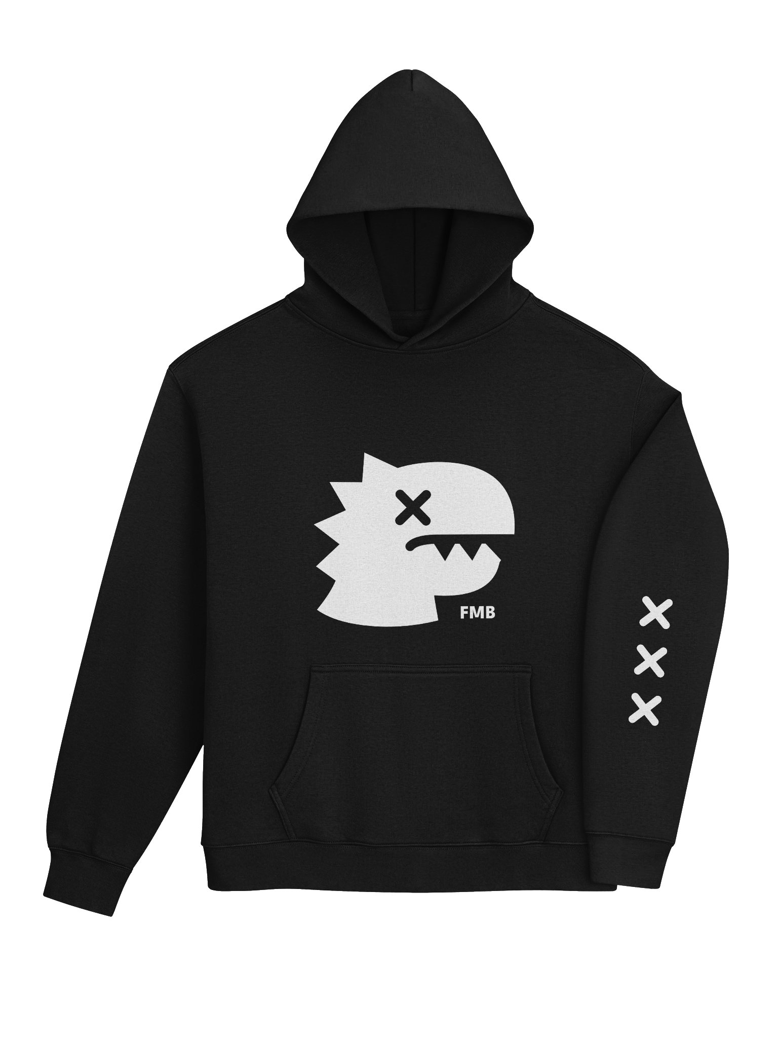 FMB | JETLAG DINO Premium Hoodie Black product image (4)
