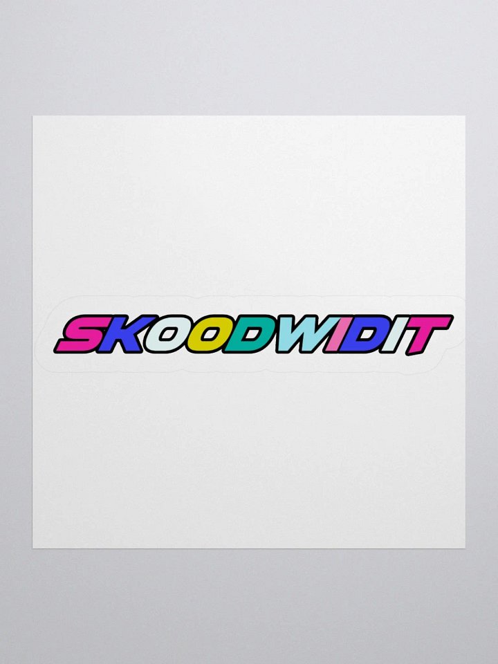 SKOODWIDIT STICKERS product image (2)
