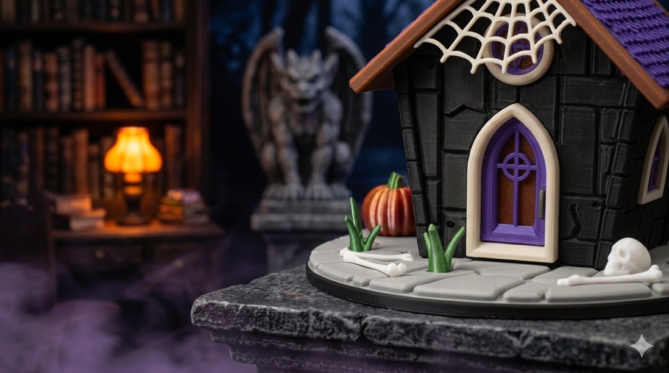 Halloween Mausoleum Fairy House product image (3)