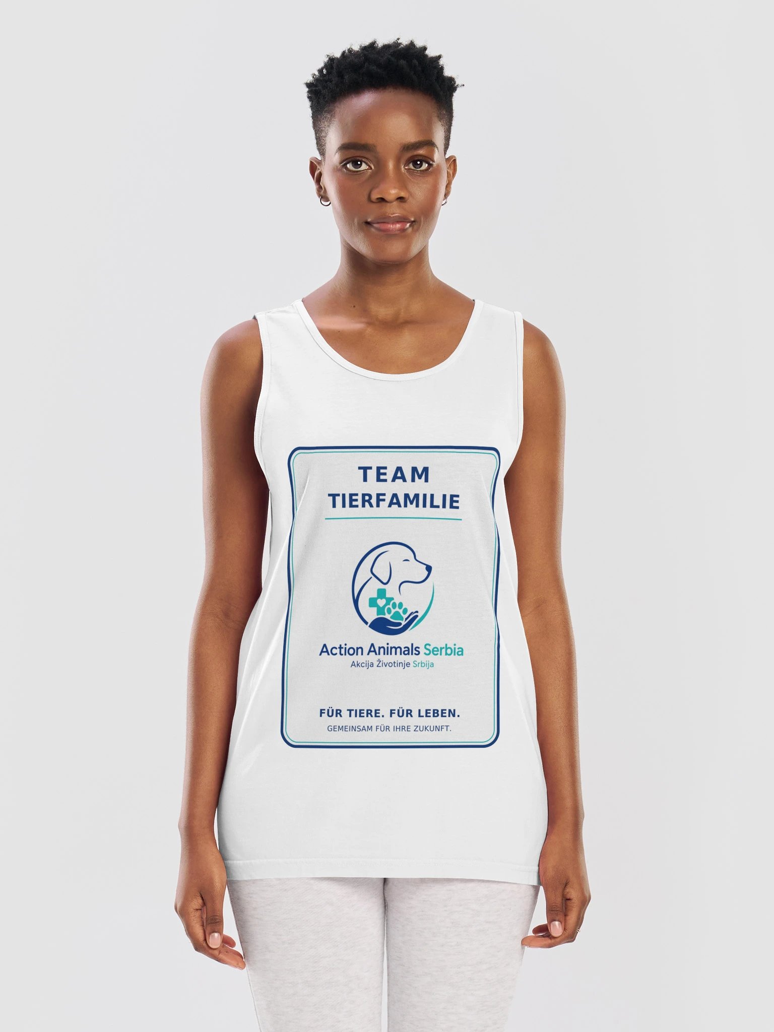 Team Tierfamilie Garment-Dyed Tanktop product image (25)