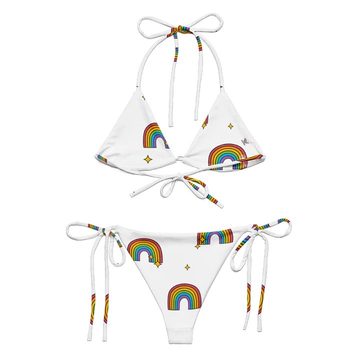 Stellar Rainbow Recycled Bikini Set product image (1)