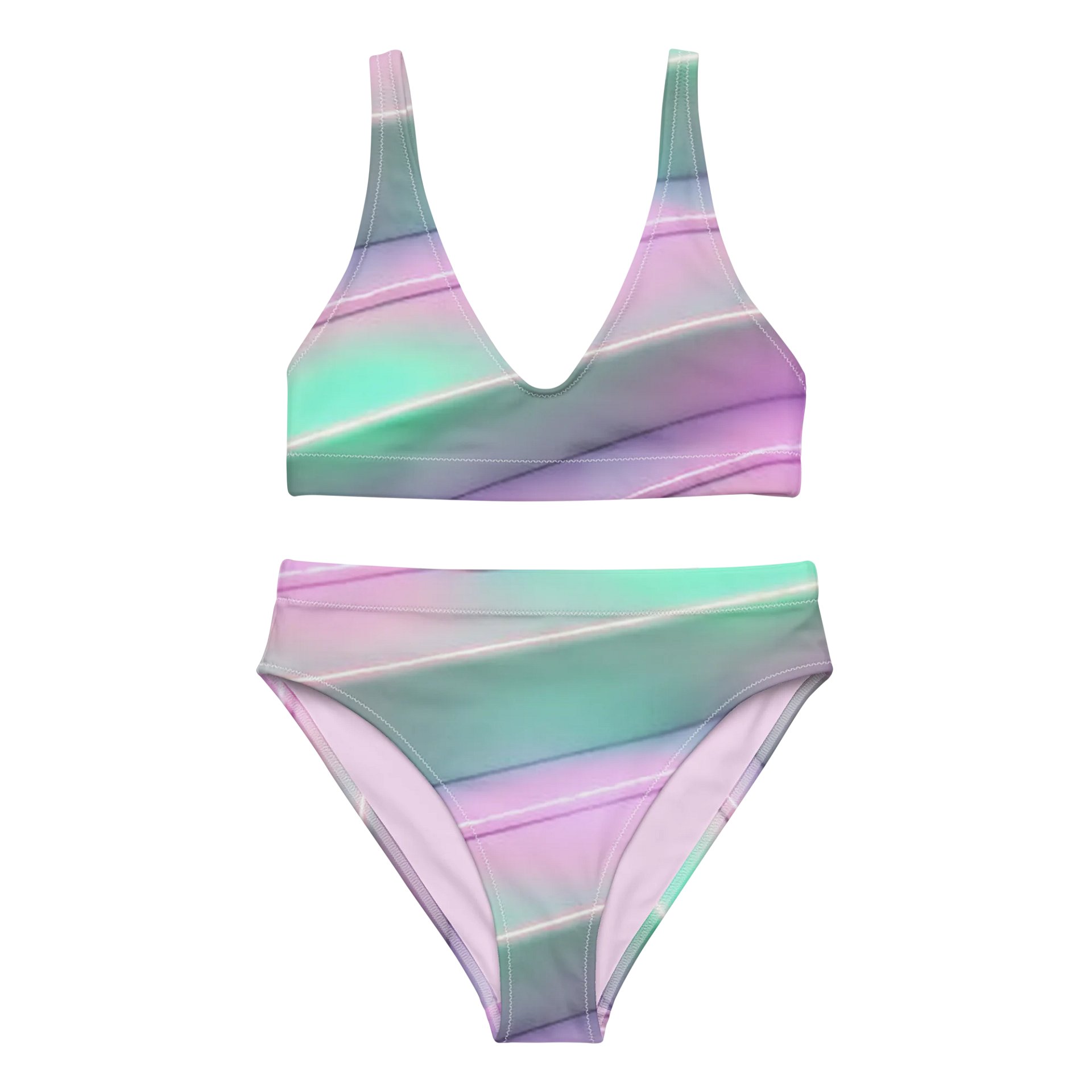 Iridescent Dream High Waisted Bikini Set product image (1)