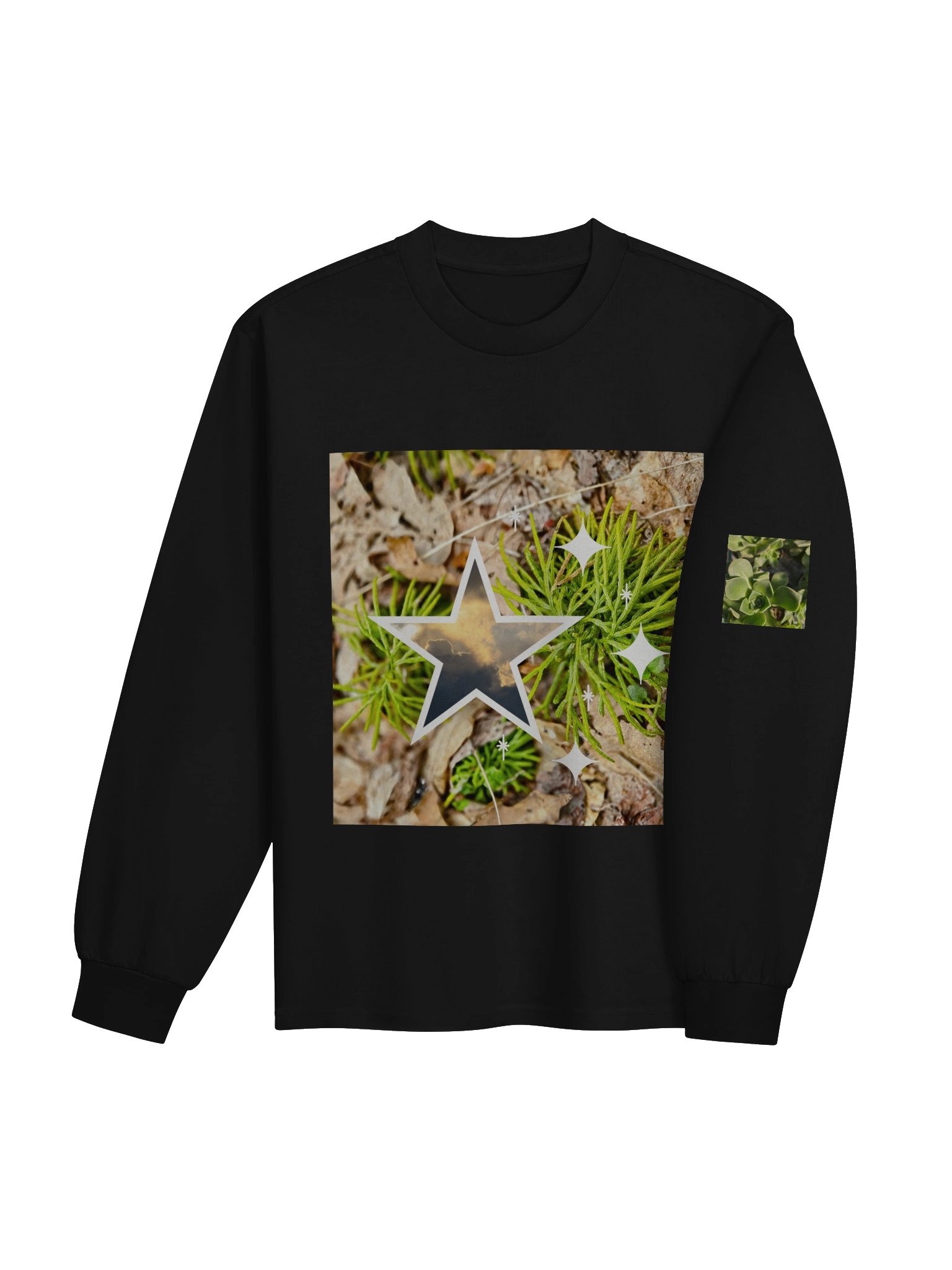 Succulent Serenity Long Sleeve Shirt product image (4)