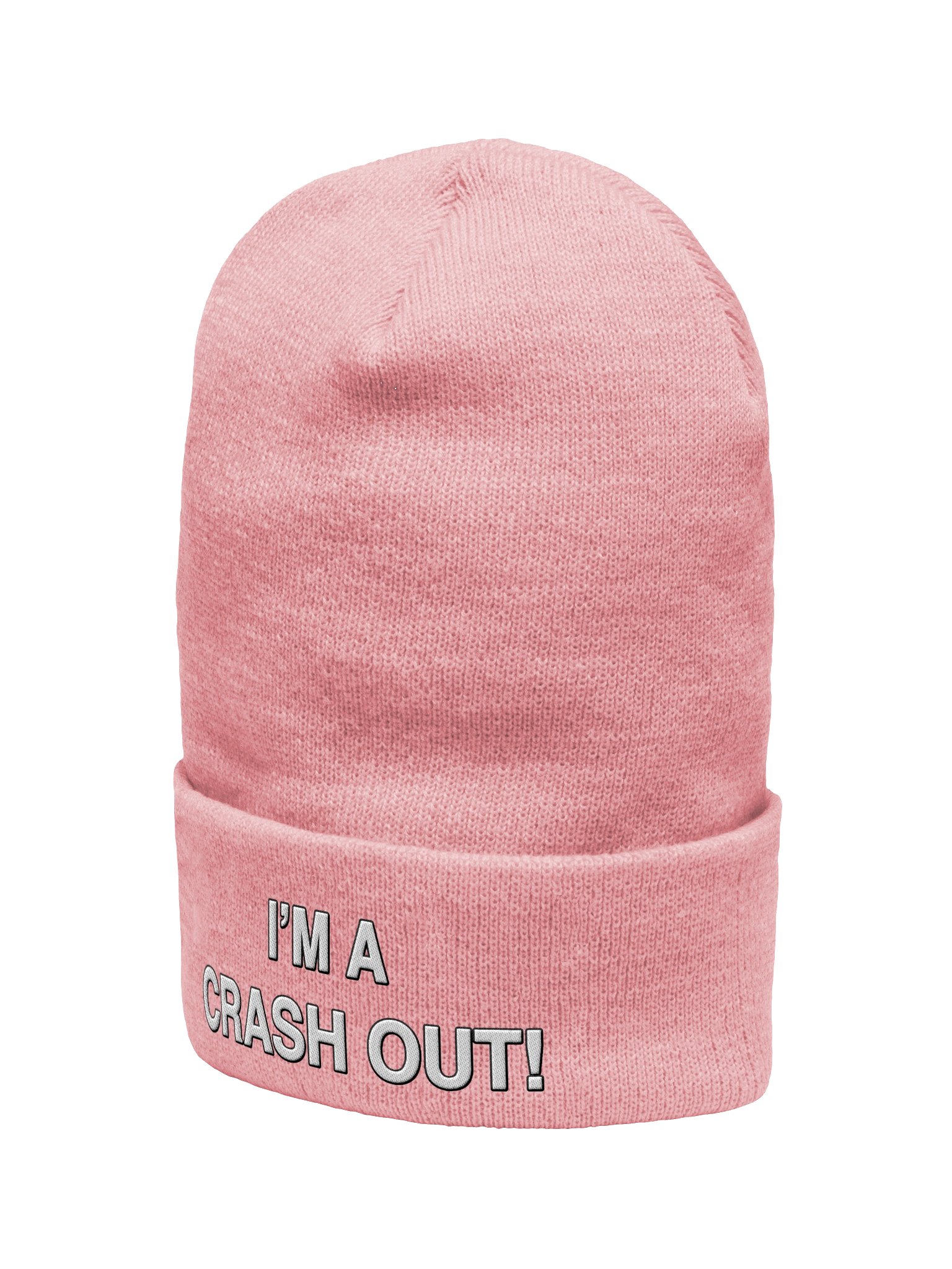 CRASH OUT! Embroidered Beanie product image (2)