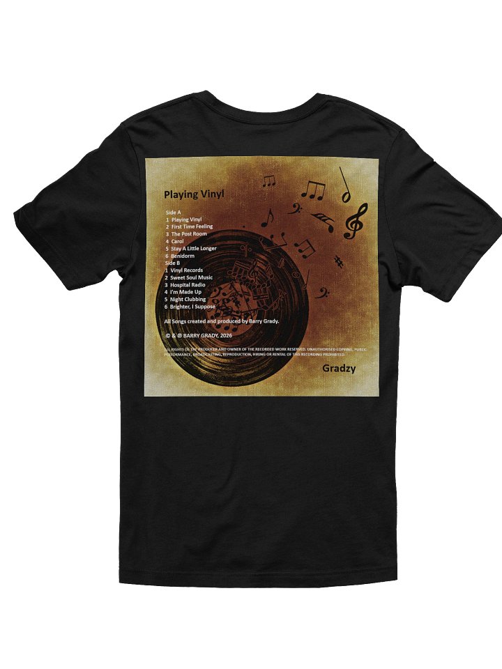 'Playing Vinyl' T-Shirt product image (8)
