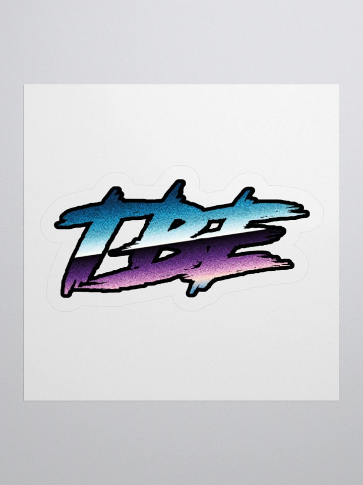 TBE Logo Sticker product image (1)
