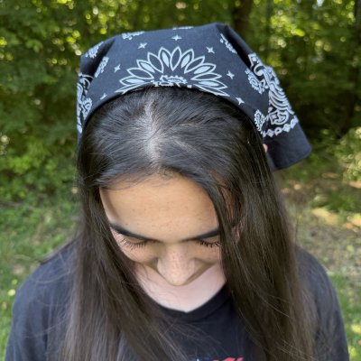 Biker Bandana — Clip-In Hair Wrap product image (3)