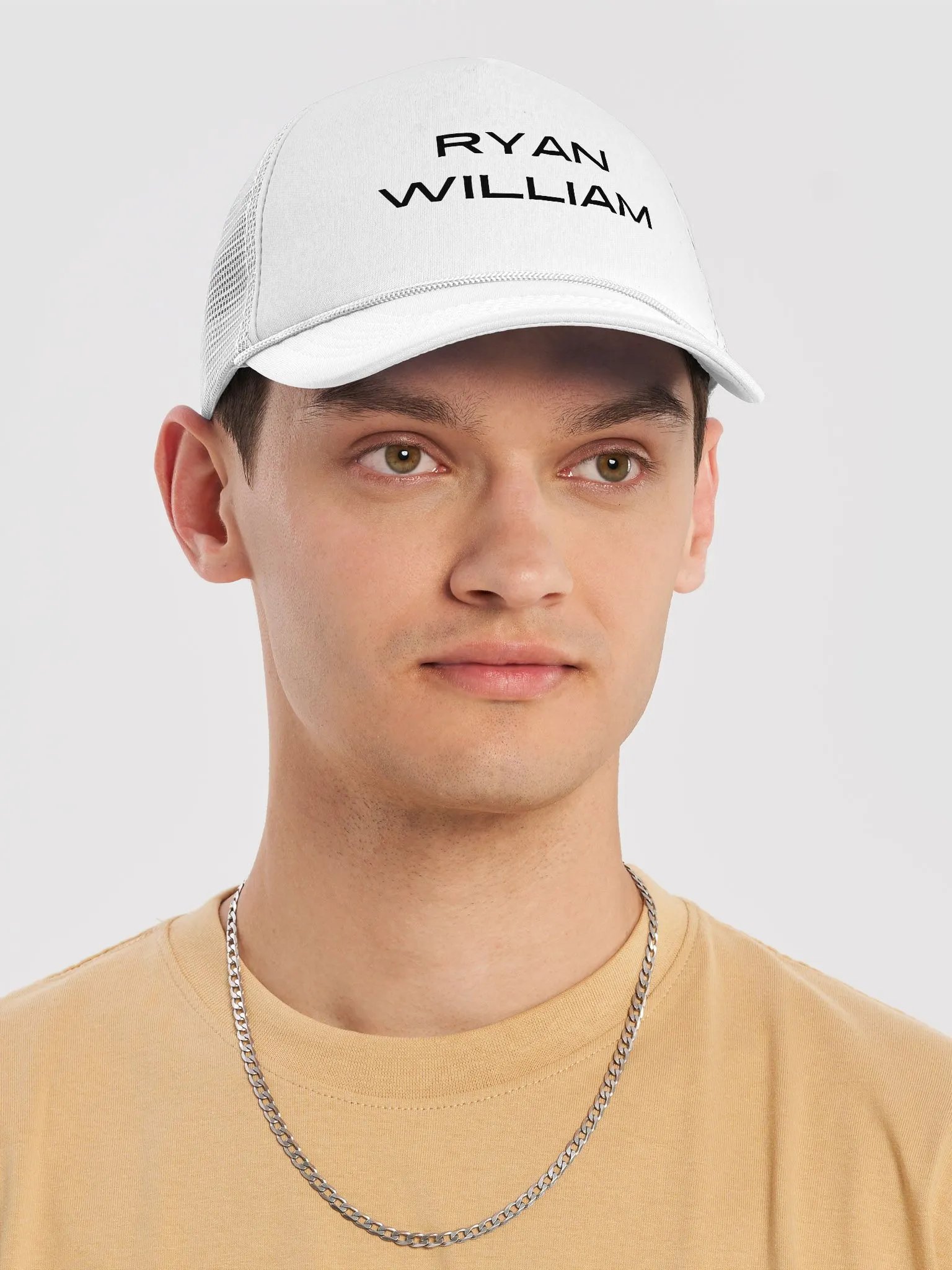 RYAN WILLIAM Foam Trucker Hat Light product image (5)