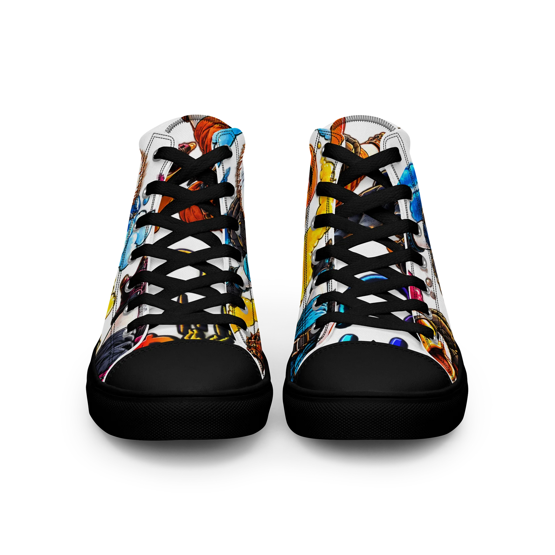 BiGFaLLz Freefall Five High-Top Canvas Sneakers product image (3)
