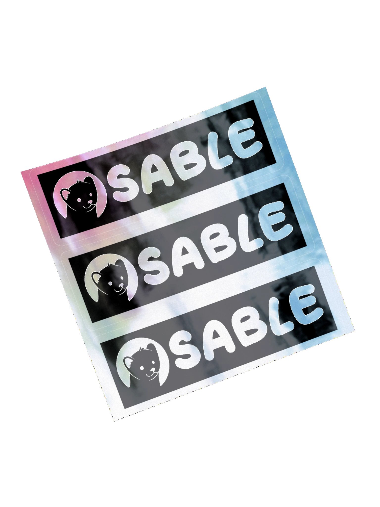 Sable Holographic Sticker product image (5)