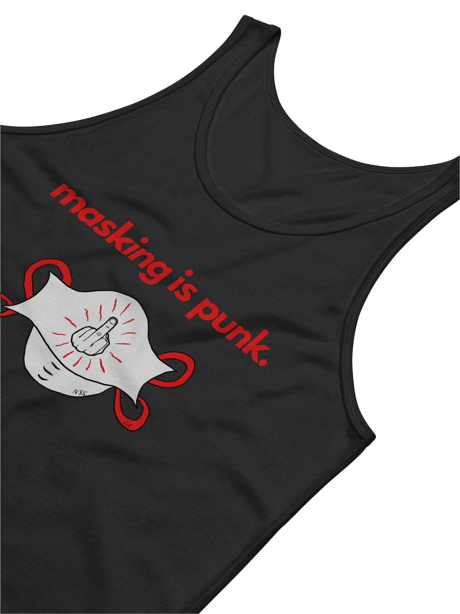 Masking Is Punk tank product image (4)