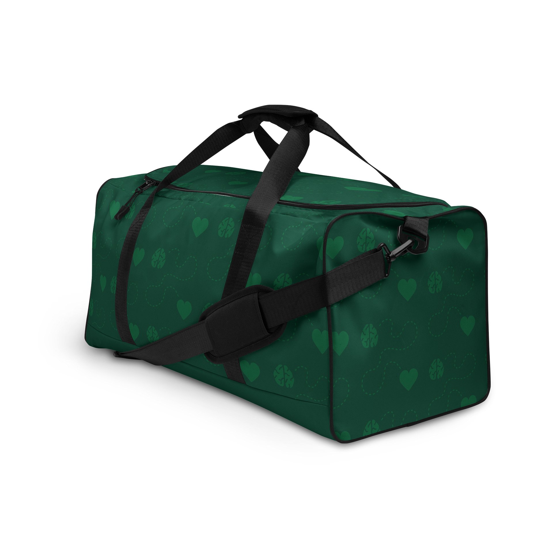 Brain and Heart Connections All-Over Duffle Bag product image (3)