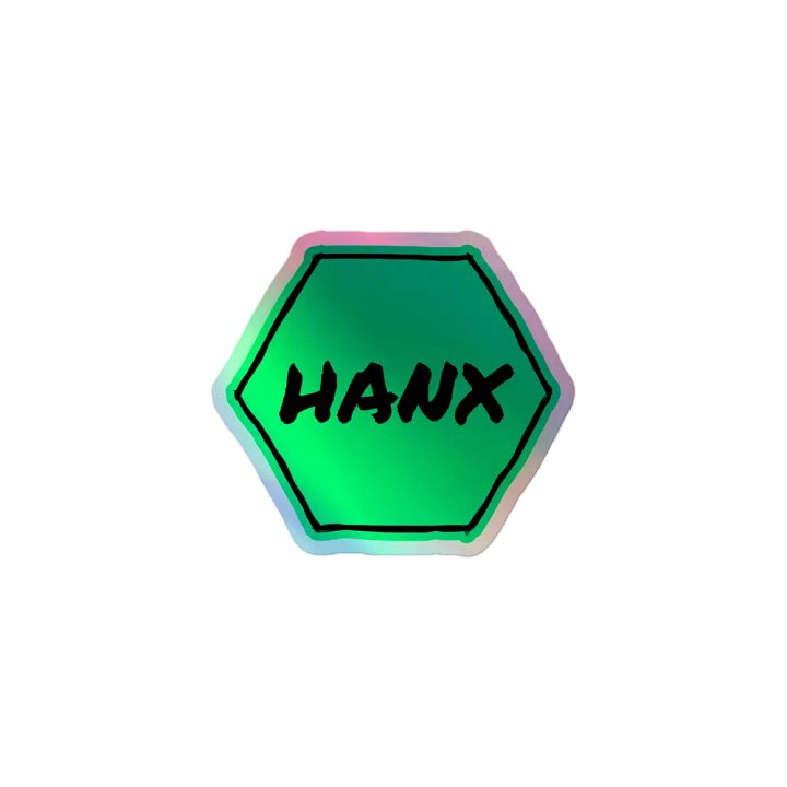 Hanxagon Greenout Holographic Sticker product image (1)