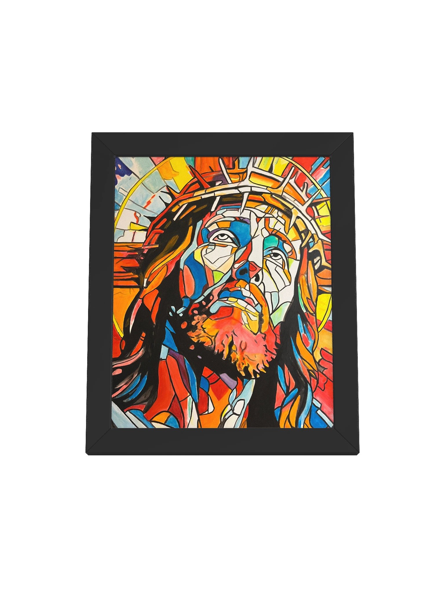 Yeshua by Warren Willowdale (Framed High-Quality Matte Poster) product image (1)