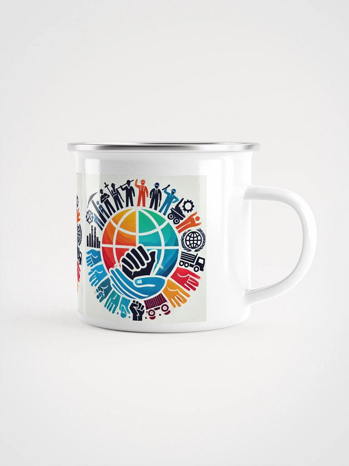 Unity Adventure Enamel Mug product image (1)