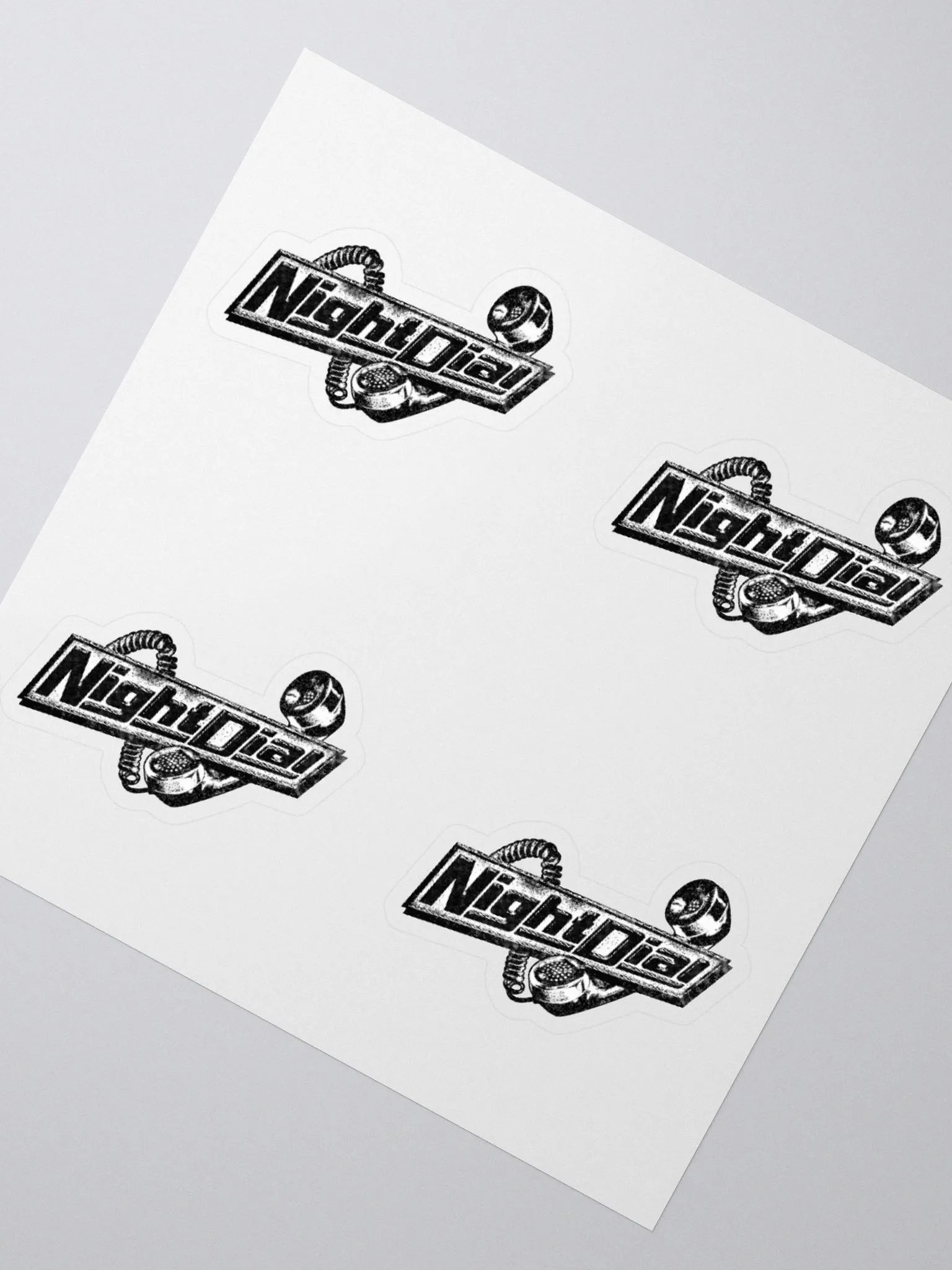 NIGHT DIAL Kiss Cut Stickers product image (6)