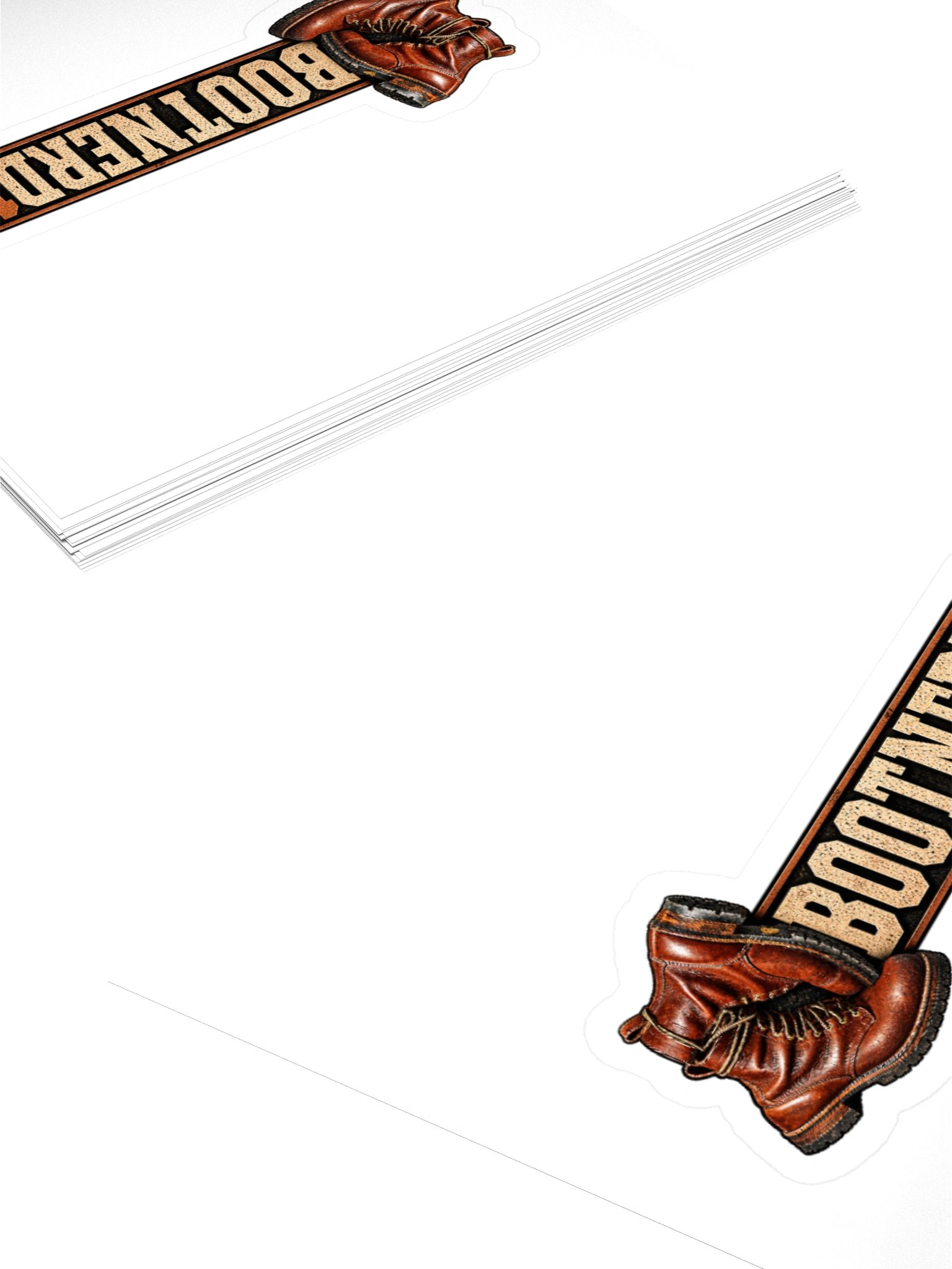 BootNerd101 Boots Logo Banner Sticker product image (4)