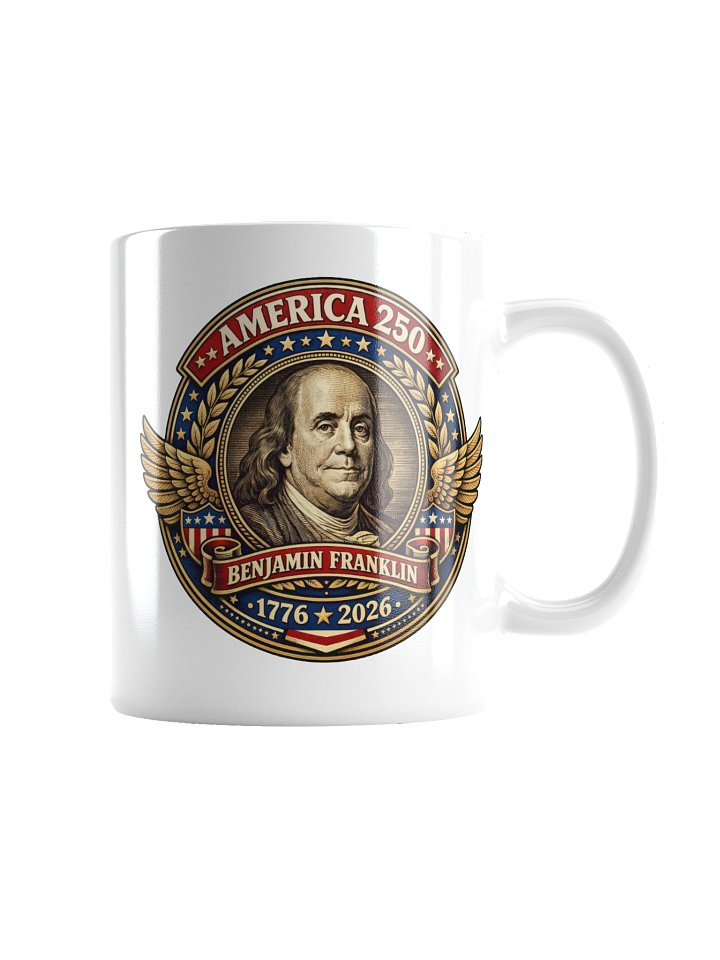 America 250: Benjamin Franklin Coffee Mug product image (4)