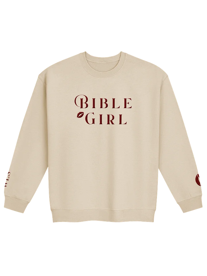 Premium Embroidered Bible Girl Sweatshirt product image (1)