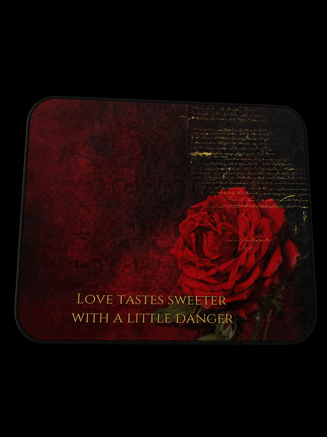 Crimson Reverie Desk Mouse Pad product image (2)