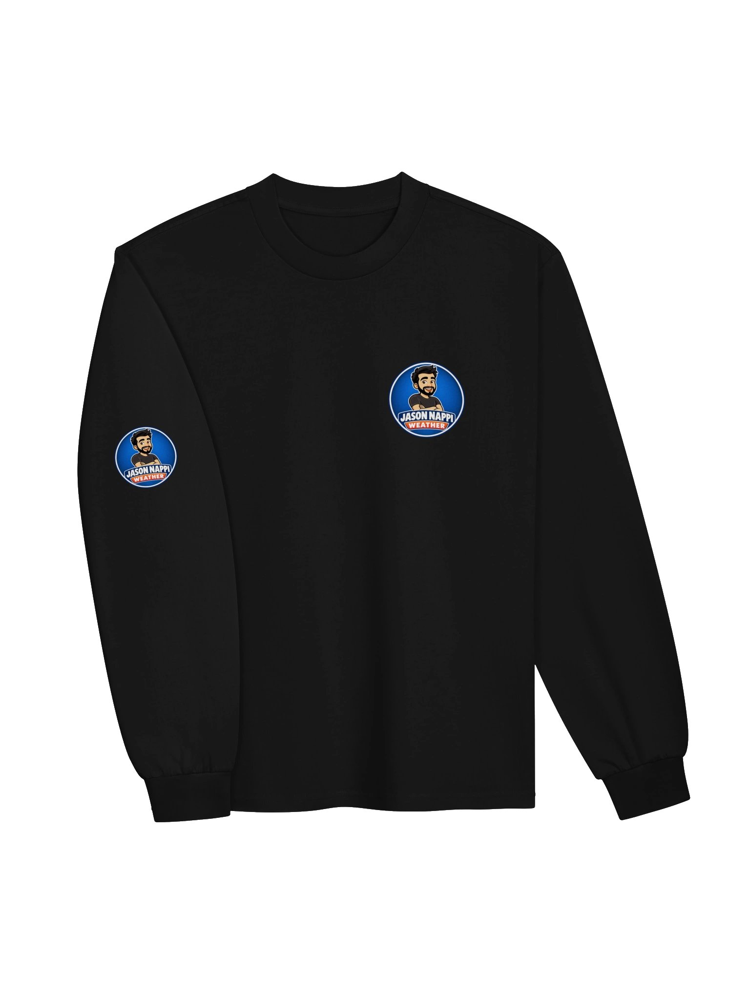 Jason Nappi Weather Premium long sleeve t shirt black product image (3)