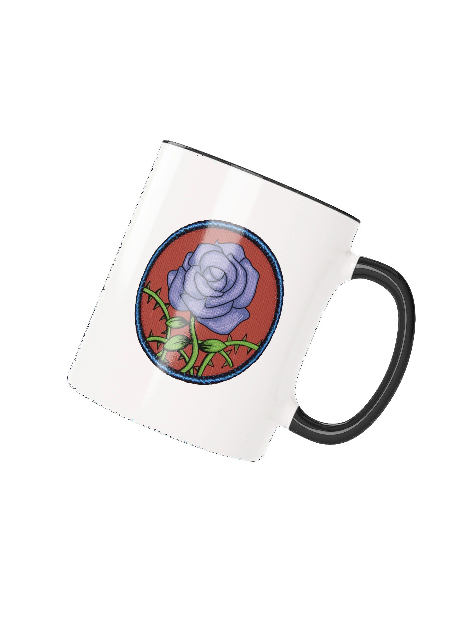 "Blue Rose" Ceramic Mug product image (7)