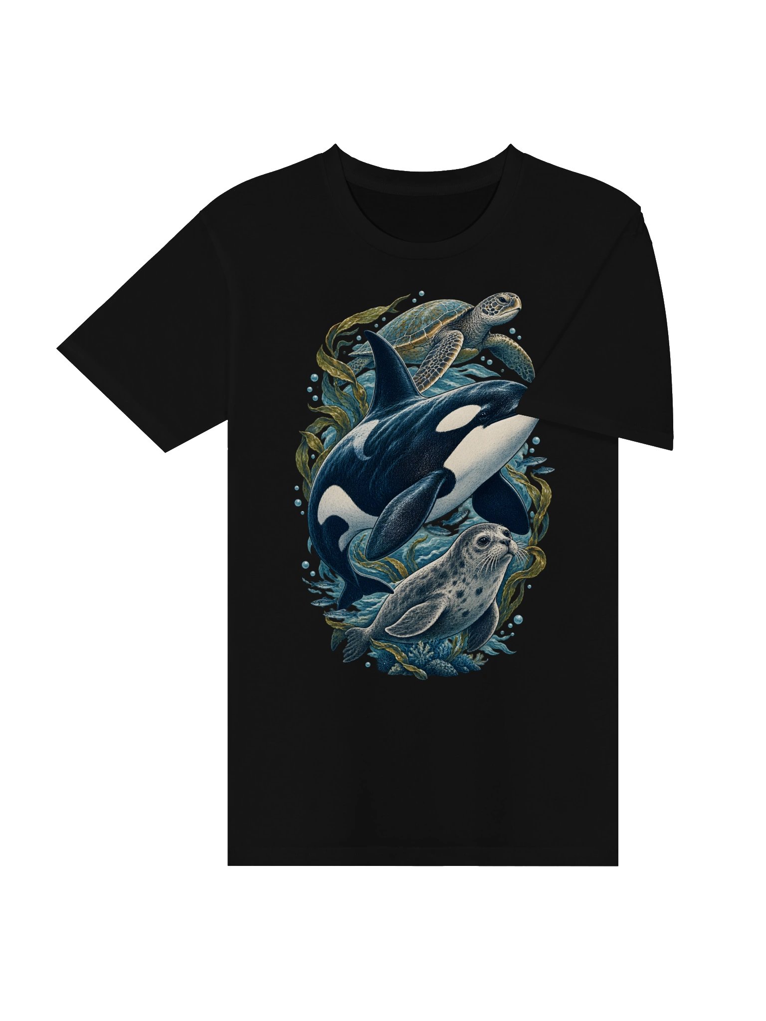 Ocean Harmony Orca Tee product image (3)