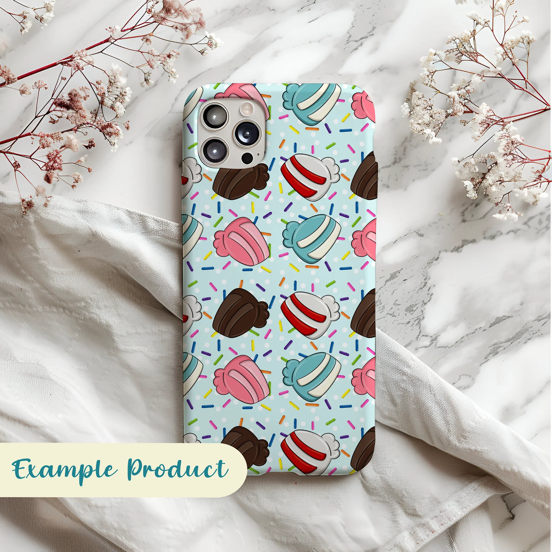 Birthday Cake Slices Seamless Pattern product image (4)