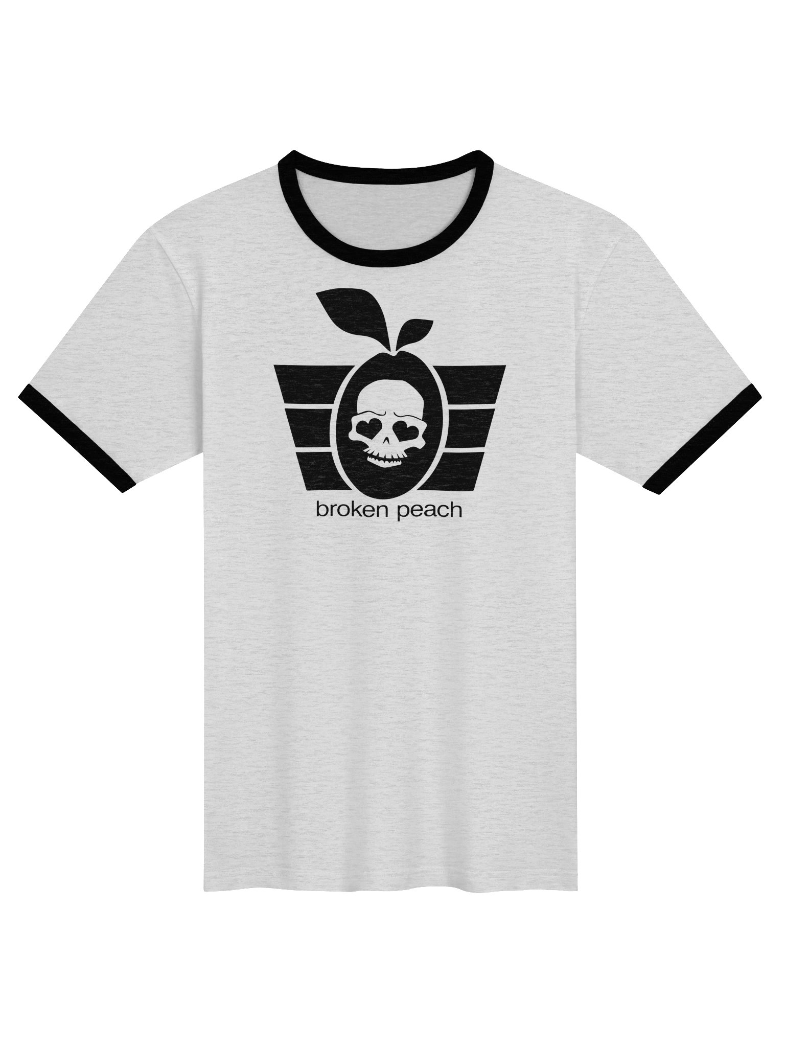 Broken Peach - Unisex Ringer T-Shirt Classic Halloween product image (3)