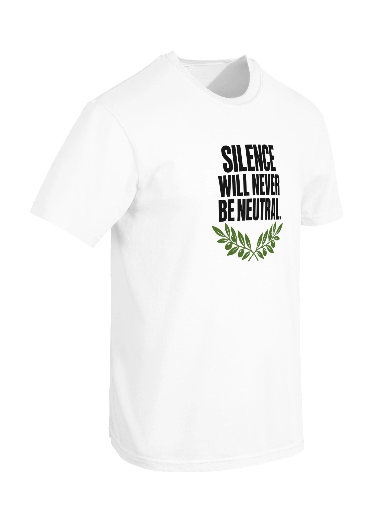Silence Will Never Be Neutral T-Shirt: A Tribute to Our “Friend” Ed Sheeran white product image (6)