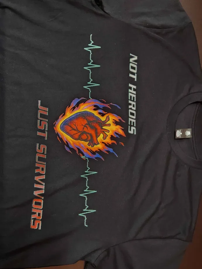 Not Heroes, Just Survivors Tee product image (1)