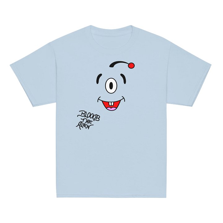 BLOOOB The Alien Silly Cartoon Face Kids Tee product image (12)
