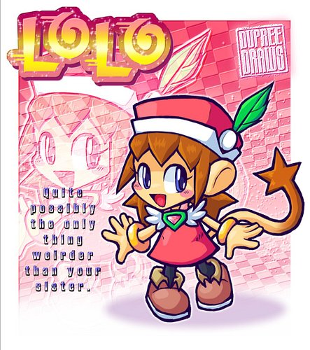 (Not) klonoa’s sister

This is what I think Lolo would look like if she appeared in the first Klonoa game. Also can someone t...