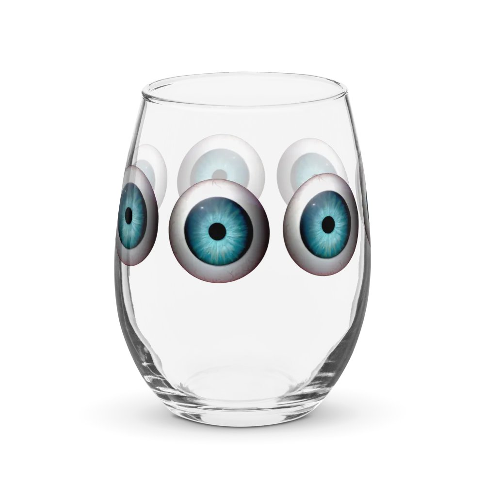 Always Watching Wine Glass product image (4)