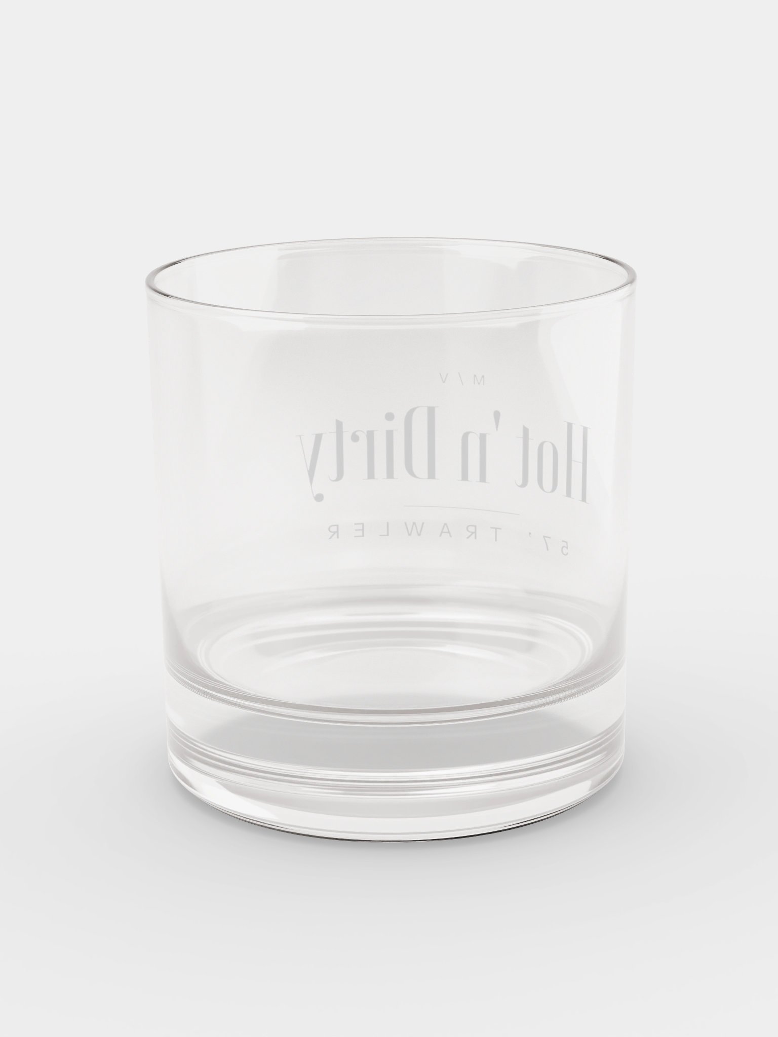 M/V Hot 'n Dirty Rocks Glass product image (6)