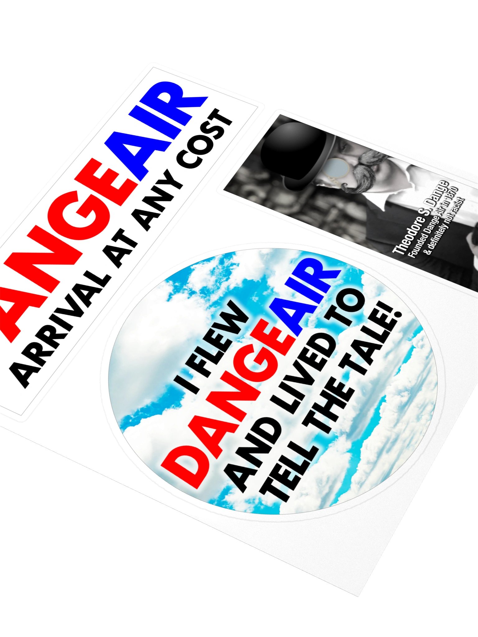 DANGE AIR Limited Edition Sticker Set product image (3)
