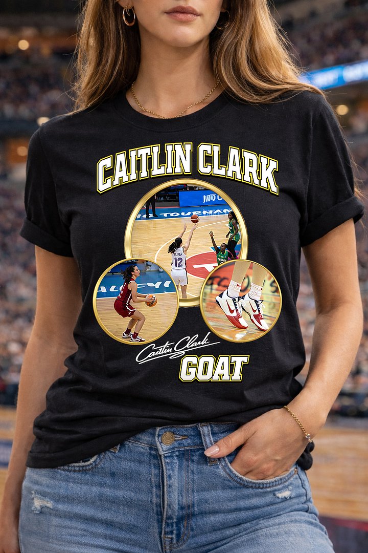 Caitlin Clark GOAT 2026 T-Shirt product image (1)