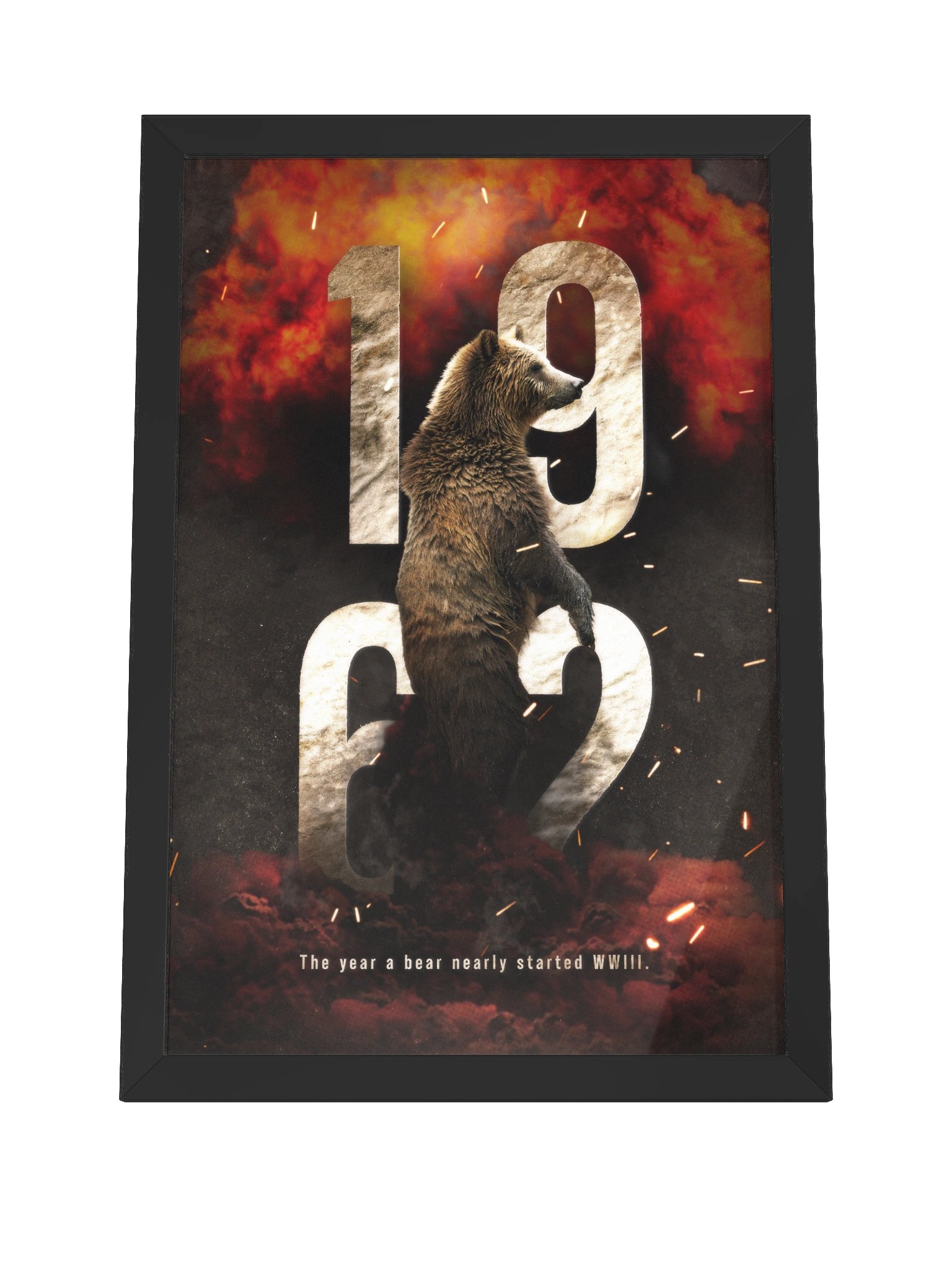 1962 - The Year a Bear Nearly Started WW3 (Framed Poster) product image (7)