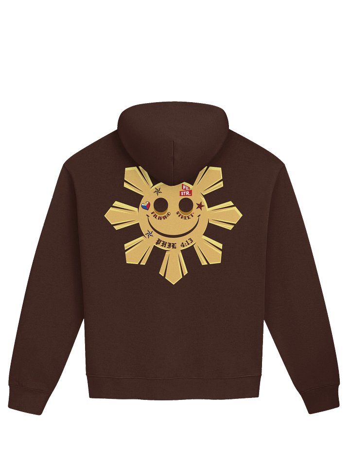 TATTOOED PHILIPPINE SUN HOODIE product image (4)